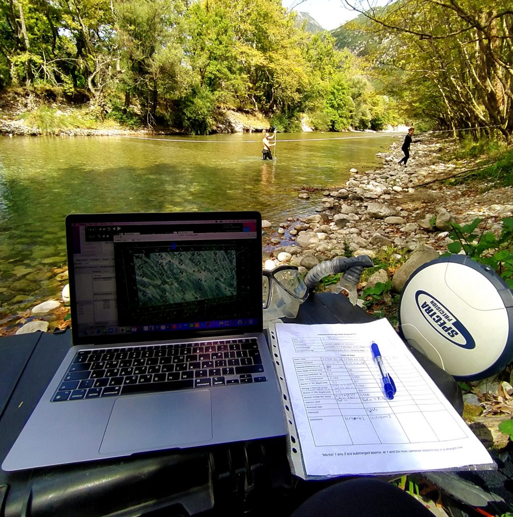 snaopshots from field work in aoos river